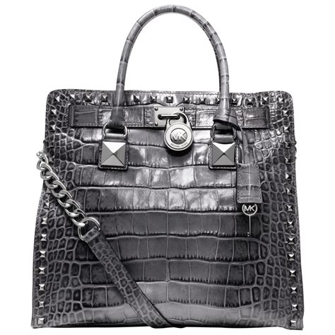 michael kors hamilton 18k ns tote|michael kors hamilton studded tote.